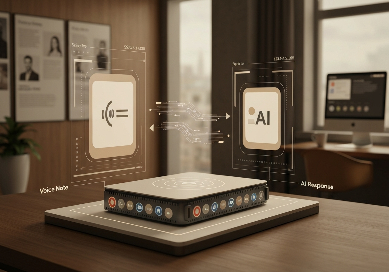 ИИ агент: Преобразование голосовых заметок в документированные AI-ответы