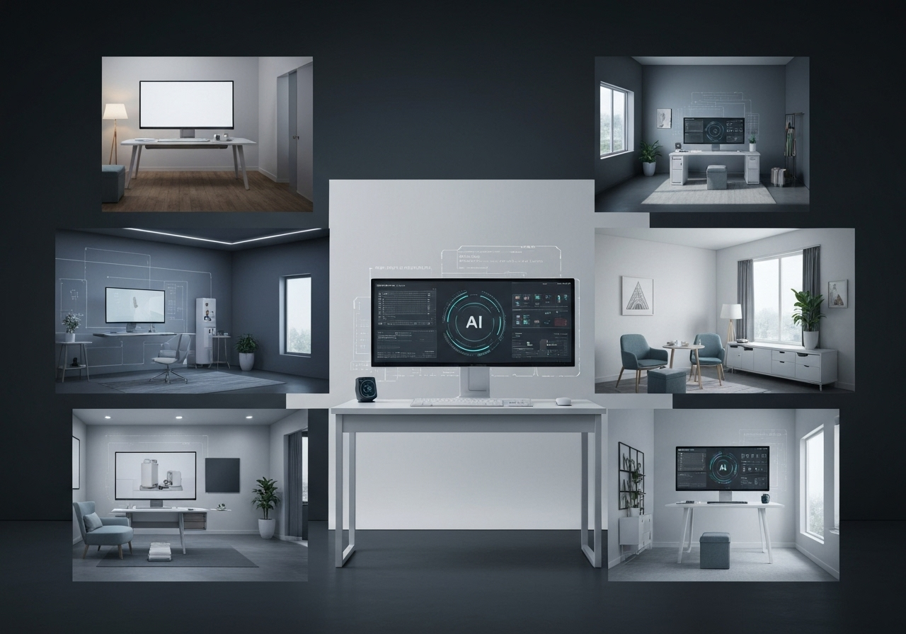 ИИ агент: Создаёт видео с товаром в интерьере и публикует в соцсетях