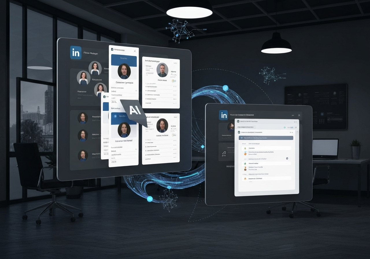 ИИ агент: Поиск перспективных компаний в LinkedIn и выгрузка в Google Sheets CRM