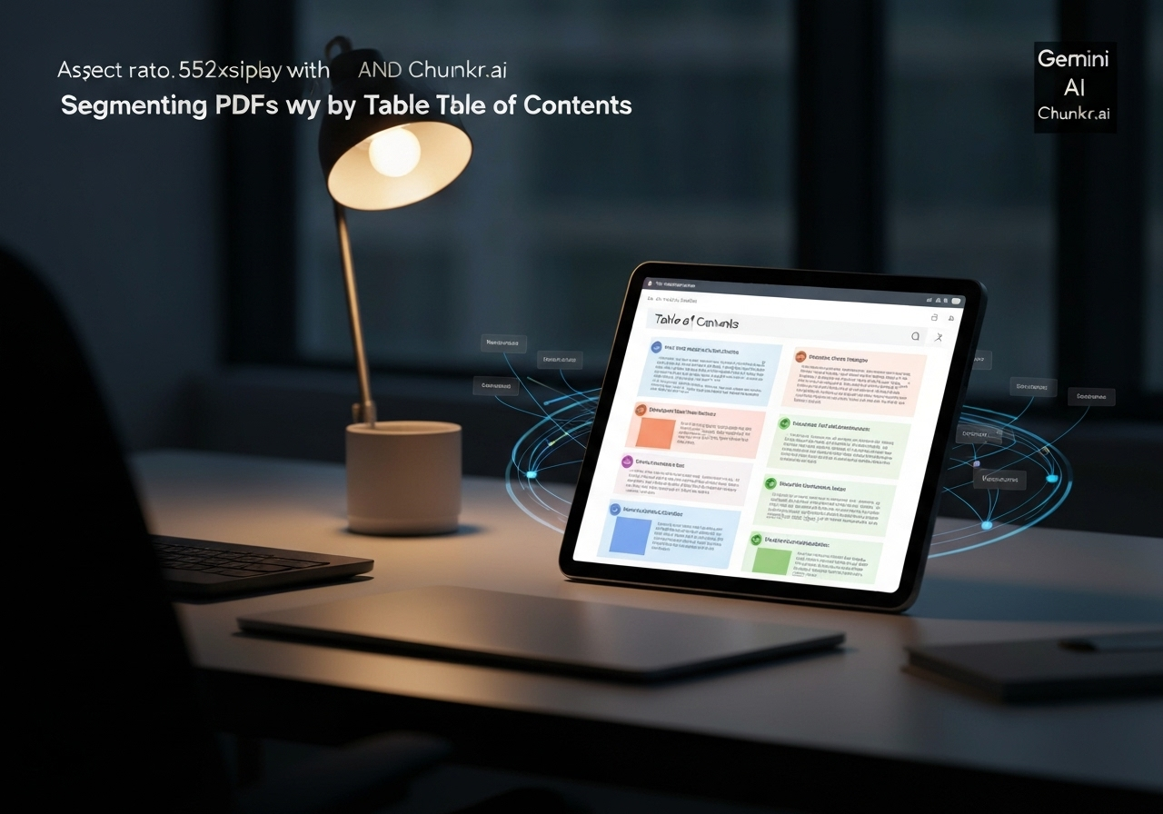 ИИ агент: Сегментация PDF по оглавлению для точного извлечения разделов