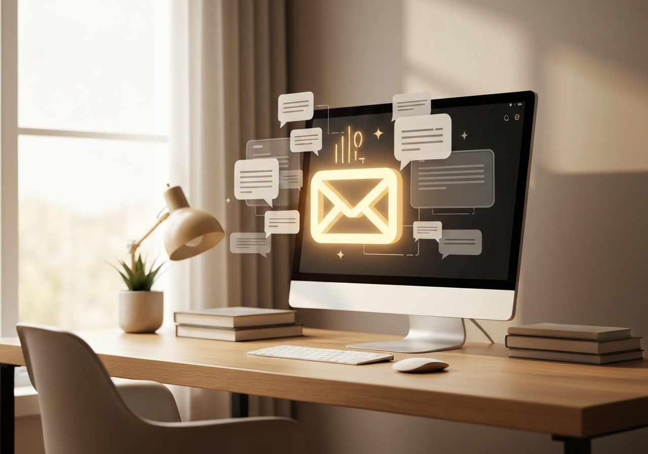 ИИ агент: Отправка писем из мессенджера в один клик