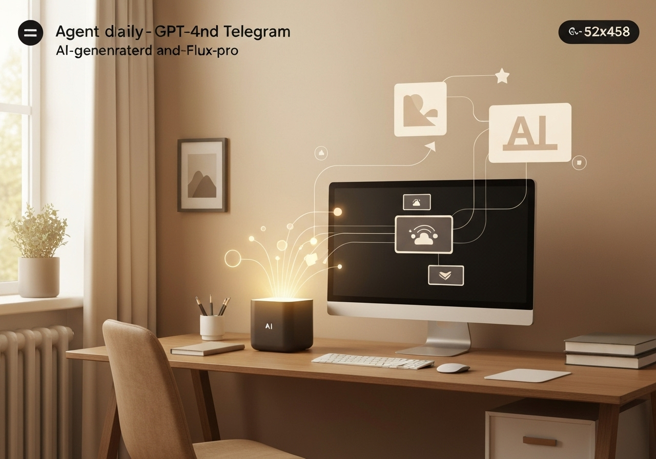ИИ агент: Ежедневная рассылка вдохновляющих цитат с иллюстрациями в Telegram