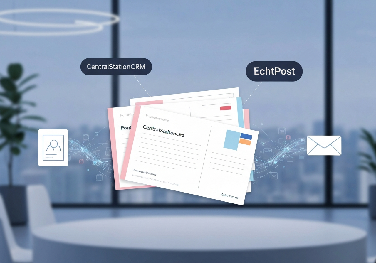 ИИ агент: Отправка открыток клиентам по CRM-меткам