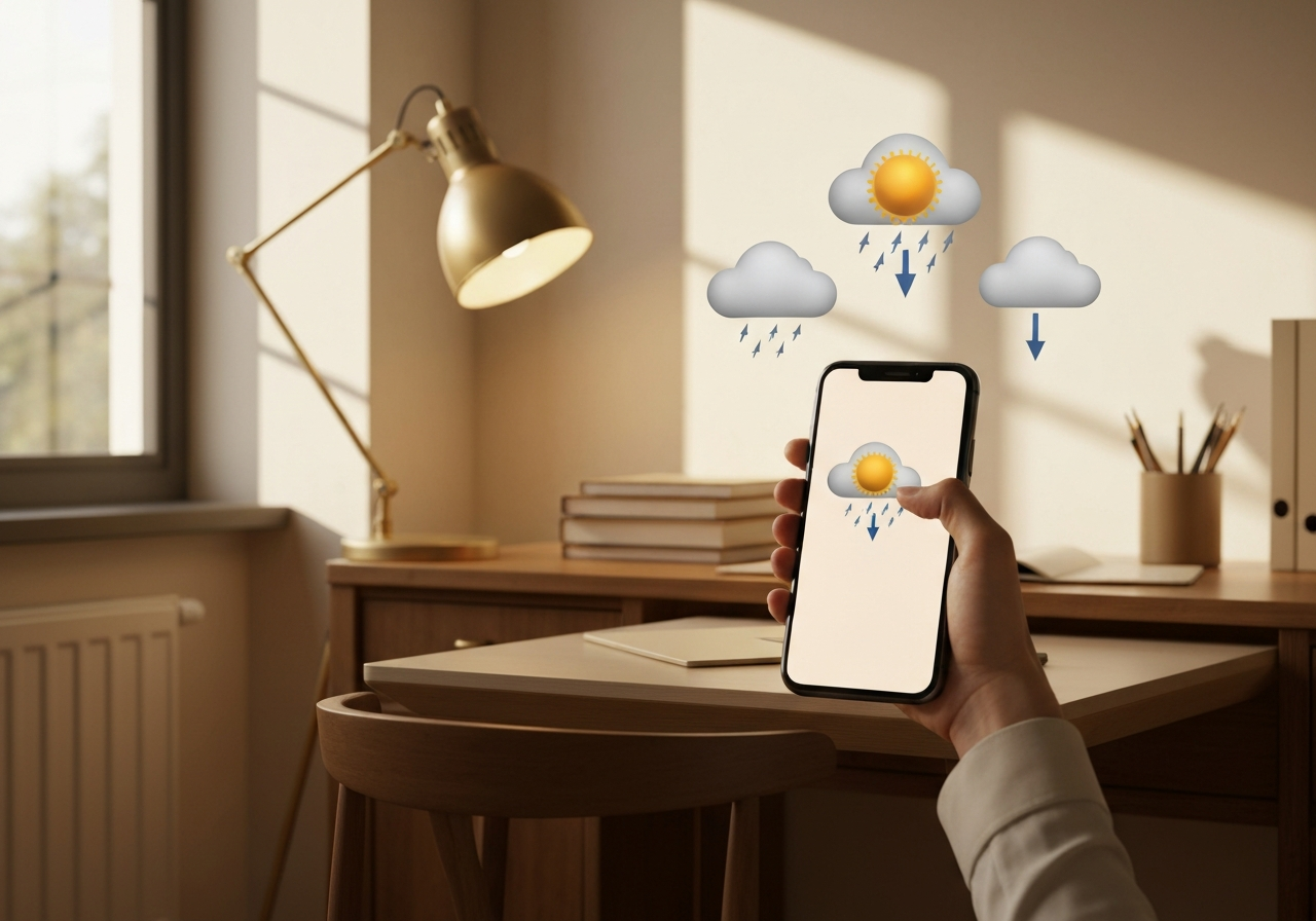 ИИ агент: Ежедневные погодные SMS в 9:00 на указанный номер