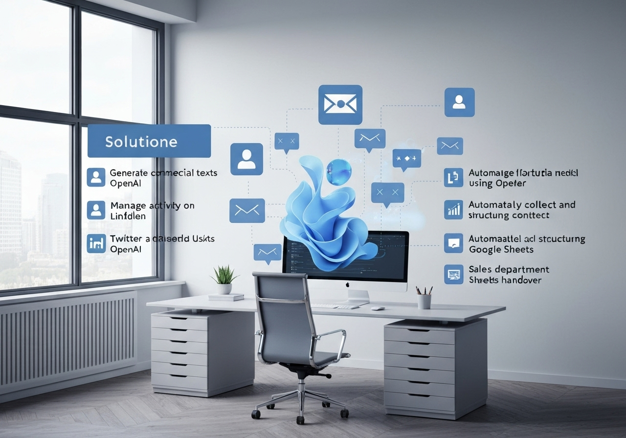 ИИ агент: Привлечение клиентов через контент в соцсетях