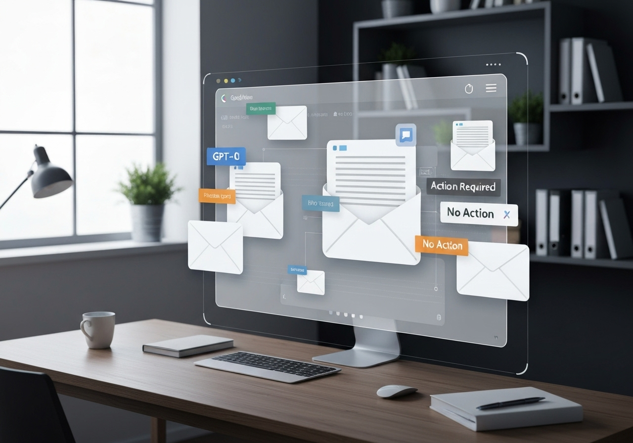 ИИ агент: Оставляет в почте только письма, требующие действия
