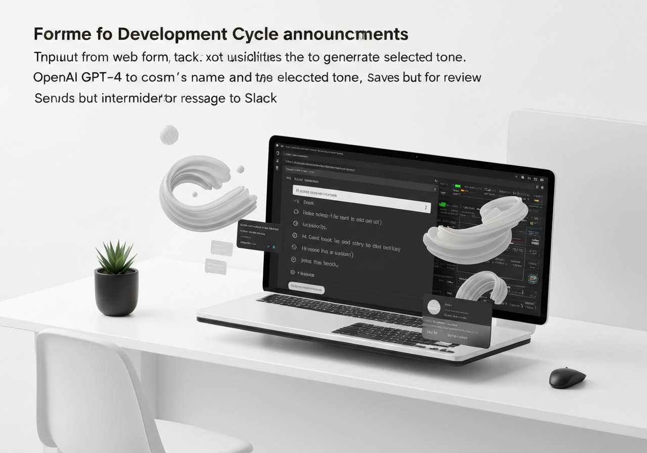 ИИ агент: Формирование и рассылка объявлений о цикле разработки