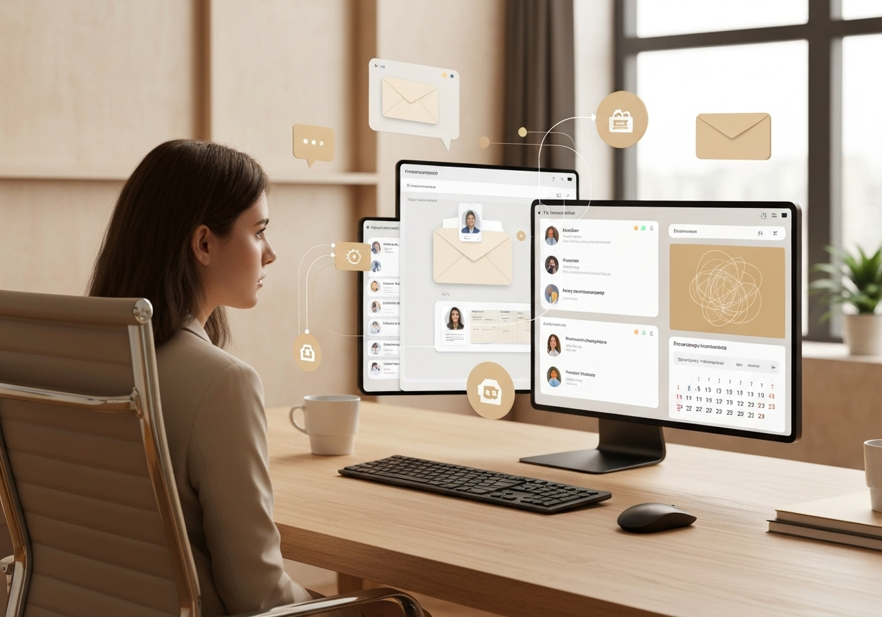 ИИ агент: Централизованное управление сообщениями и расписанием