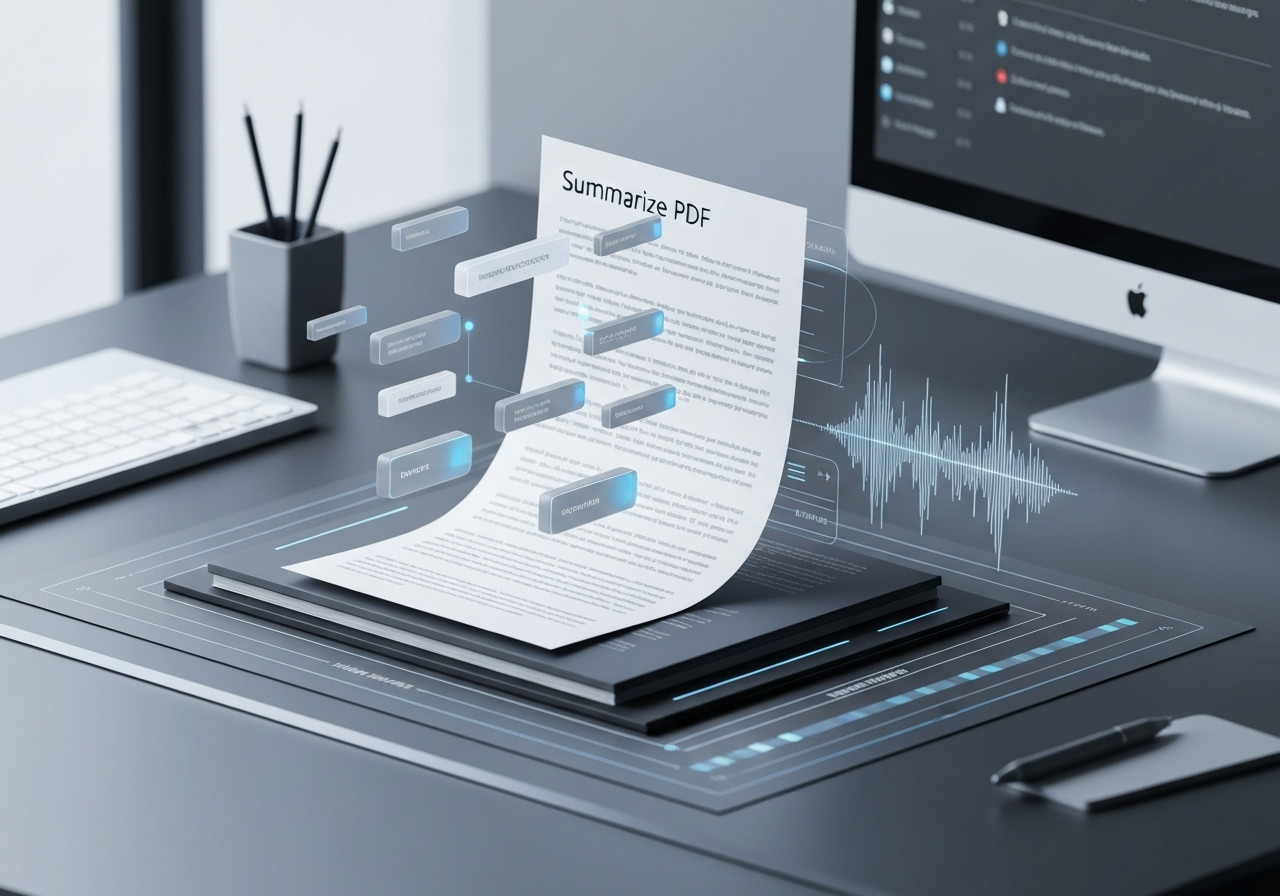 ИИ агент: Суммаризация PDF и генерация аудио-файлов