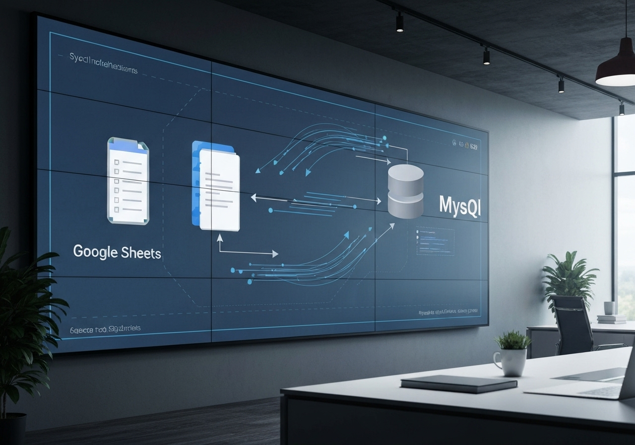 ИИ агент: Поддержание актуальности данных Google Forms в MySQL