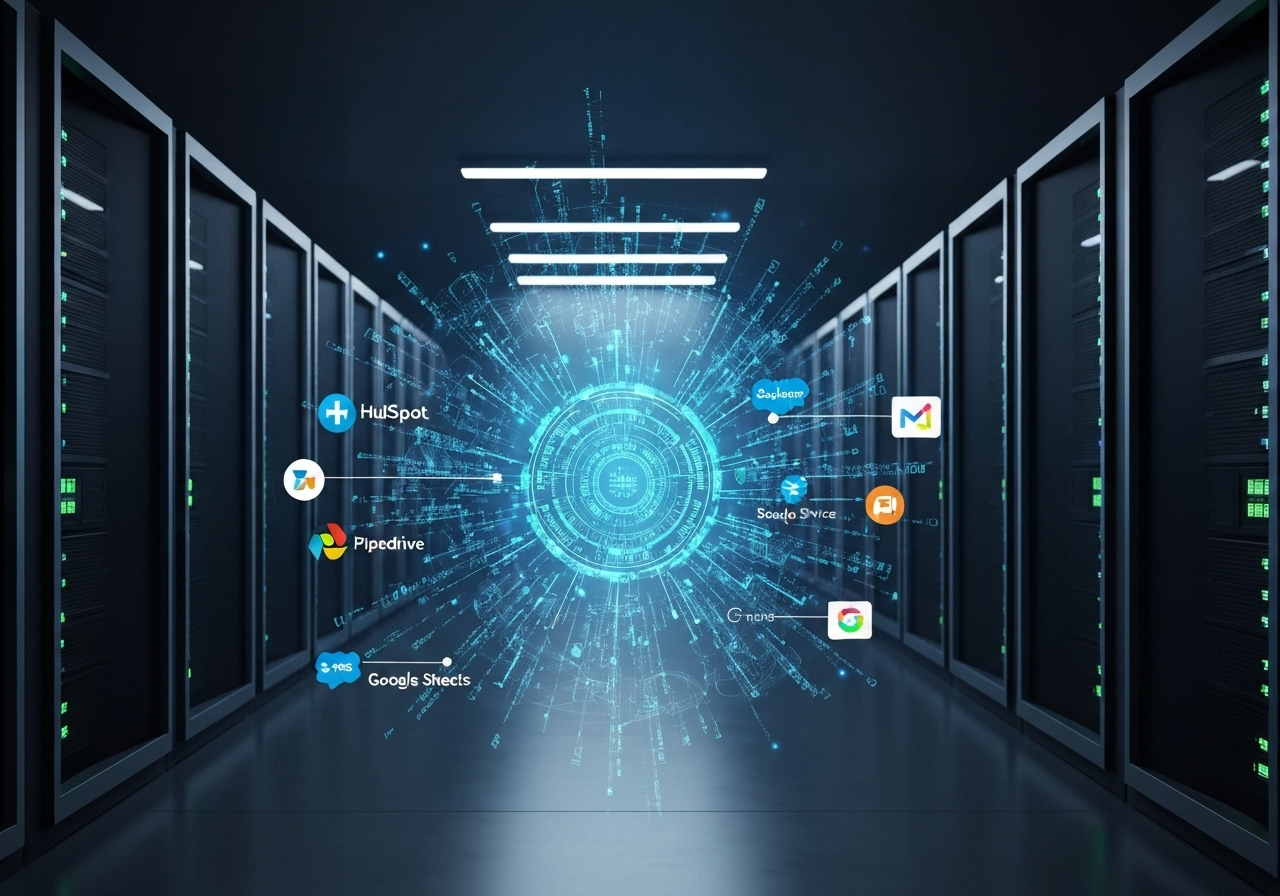 ИИ агент: Объединение CRM контактов в Google Sheets с AI-дедупликацией