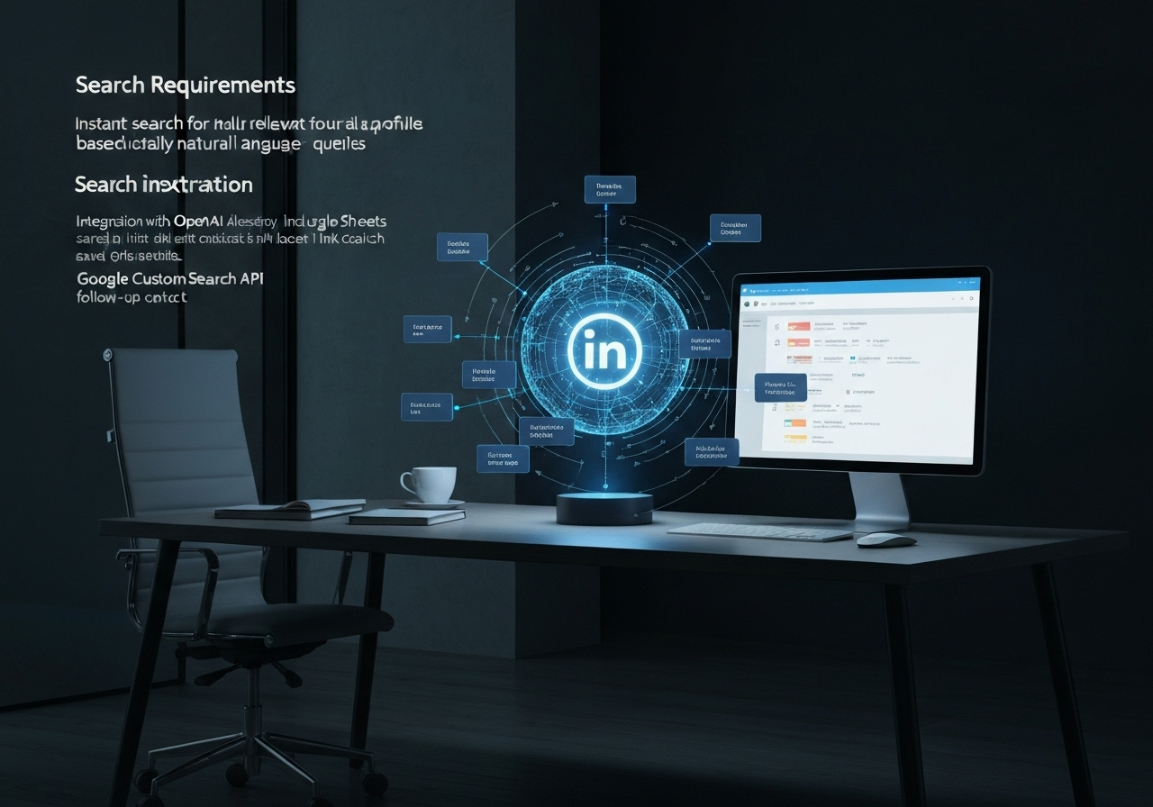 ИИ агент: Быстрый поиск релевантных LinkedIn профилей и сохранение в Google Sheets