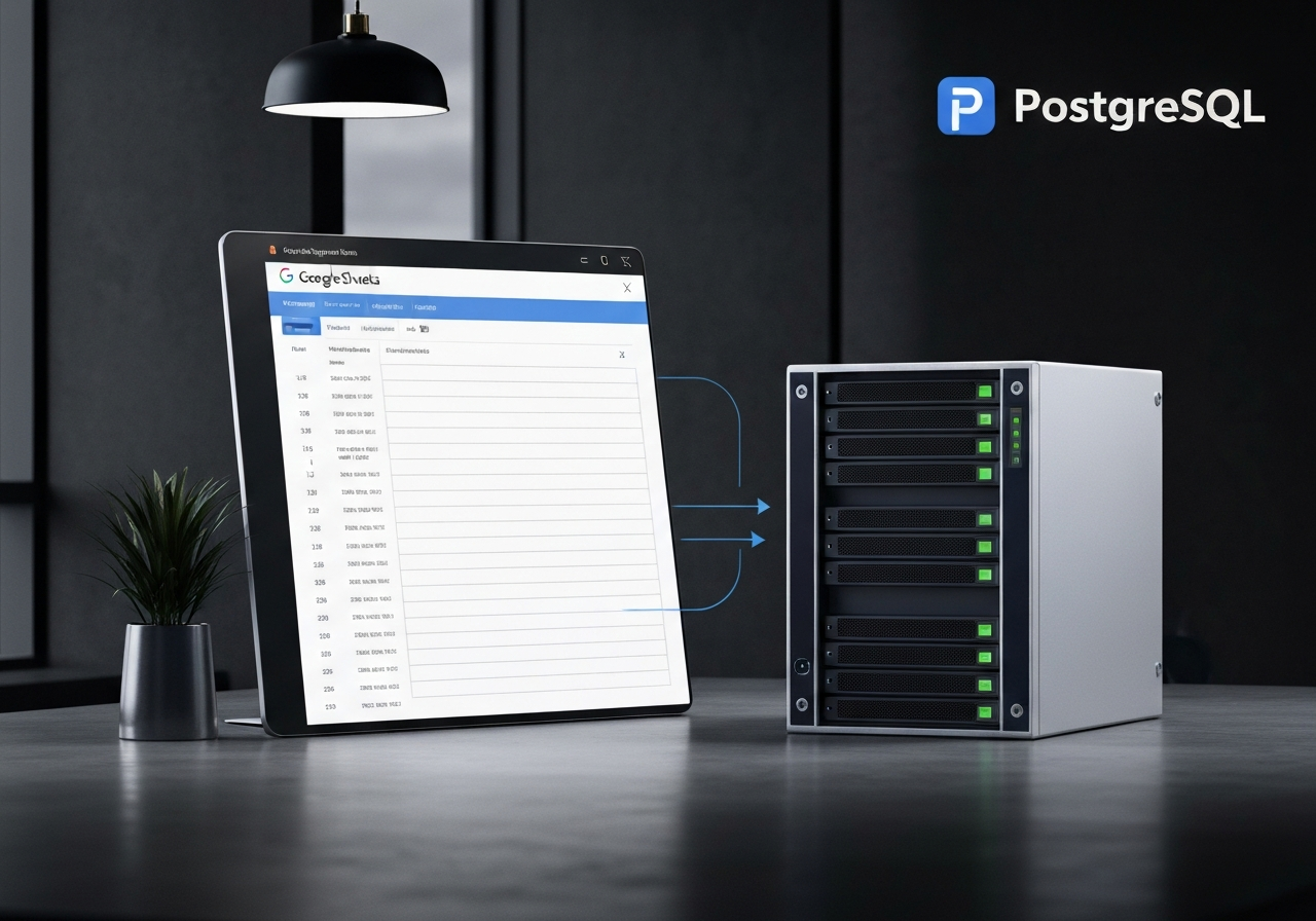 ИИ агент: Поддерживает соответствие табличных данных и БД