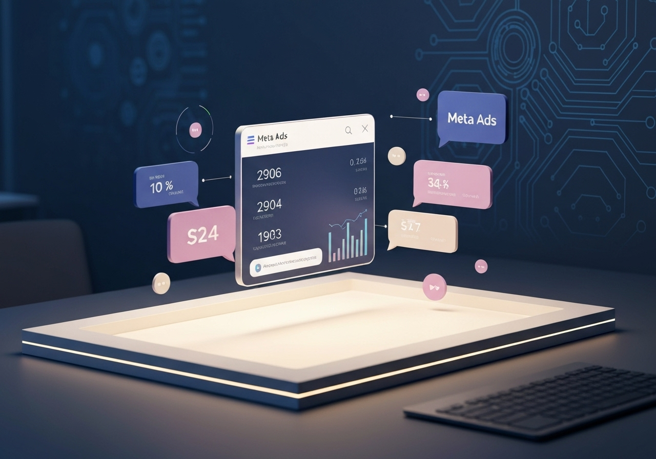 ИИ агент: Анализ и ответы на вопросы по метрикам рекламных кампаний Meta Ads