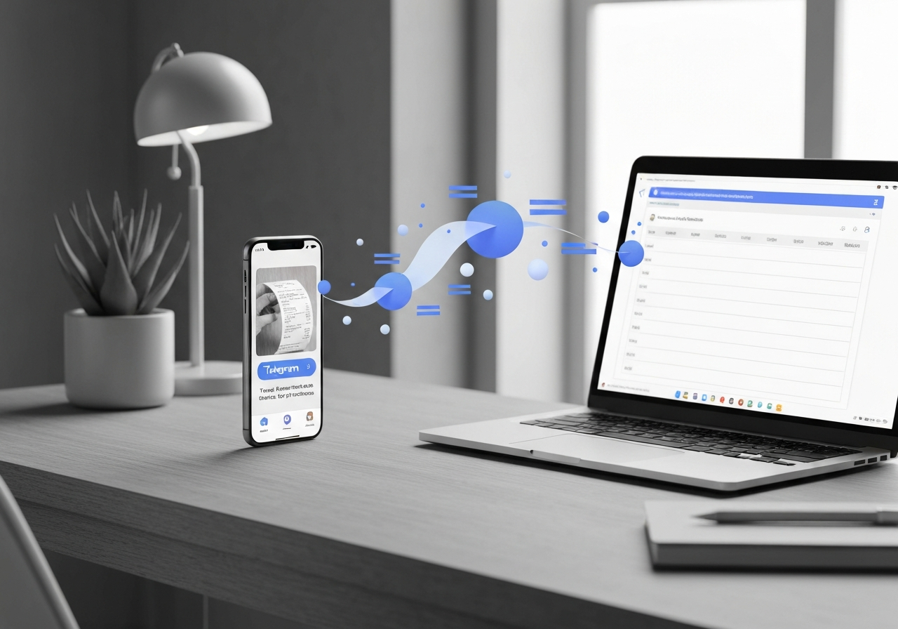 ИИ агент: Учет расходов по фото чеков в Telegram с записью в Google Sheets