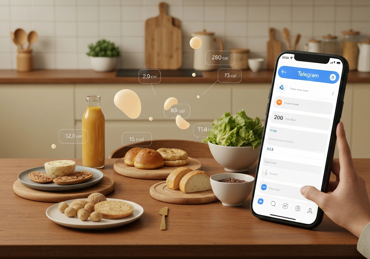 ИИ агент: Учёт калорий по фото в Telegram с записью в Google Sheets