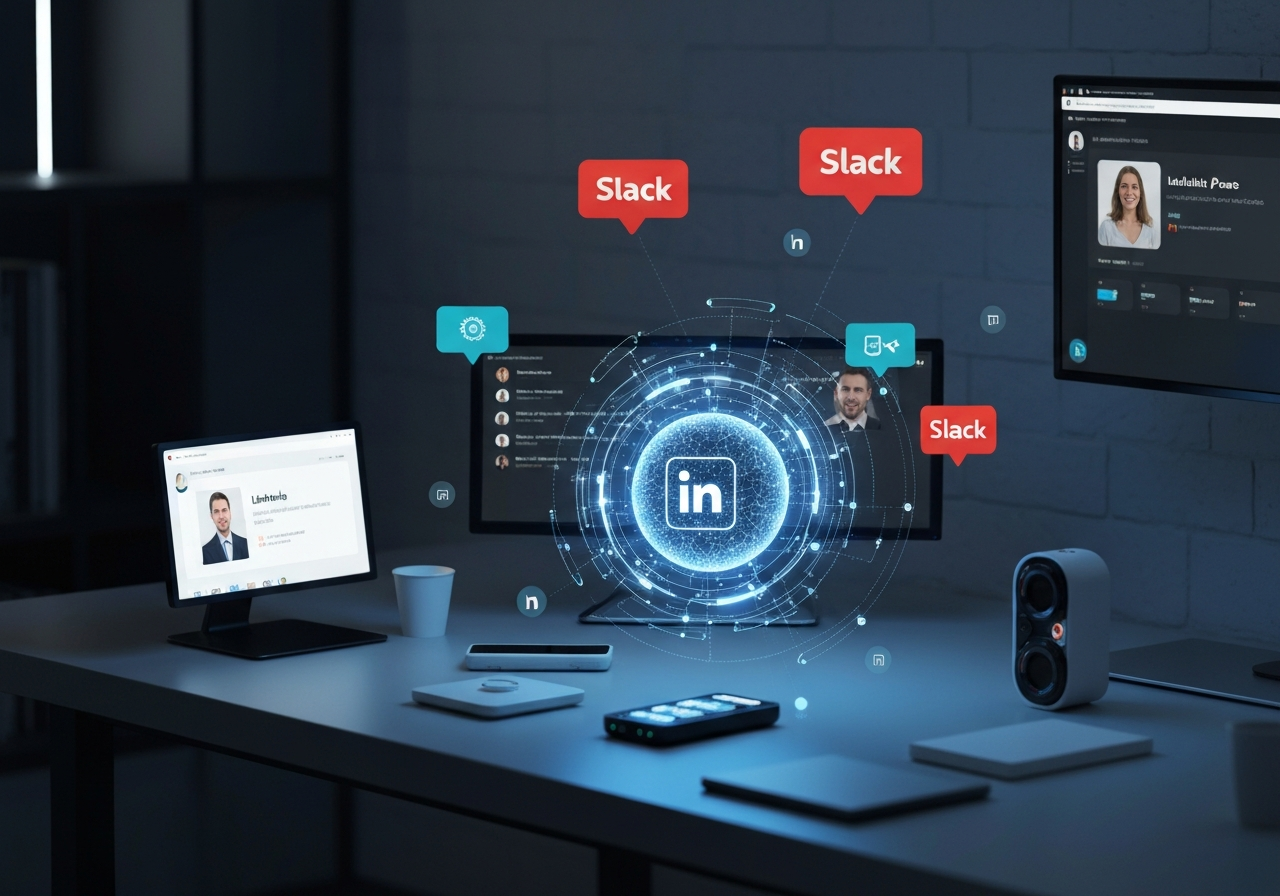 ИИ агент: Отслеживает изменения профилей и уведомляет команду