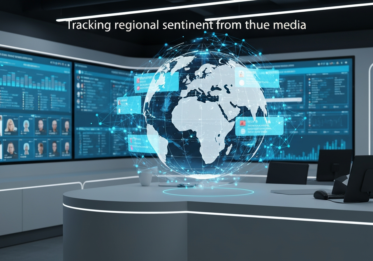 ИИ агент: Региональный мониторинг настроений в соцсетях