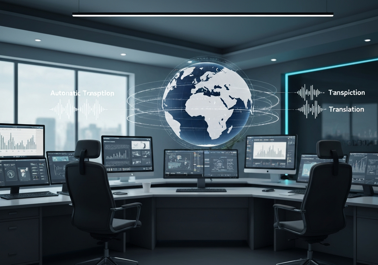 ИИ агент: Транскрибация, перевод и озвучивание для международных аудиоматериалов