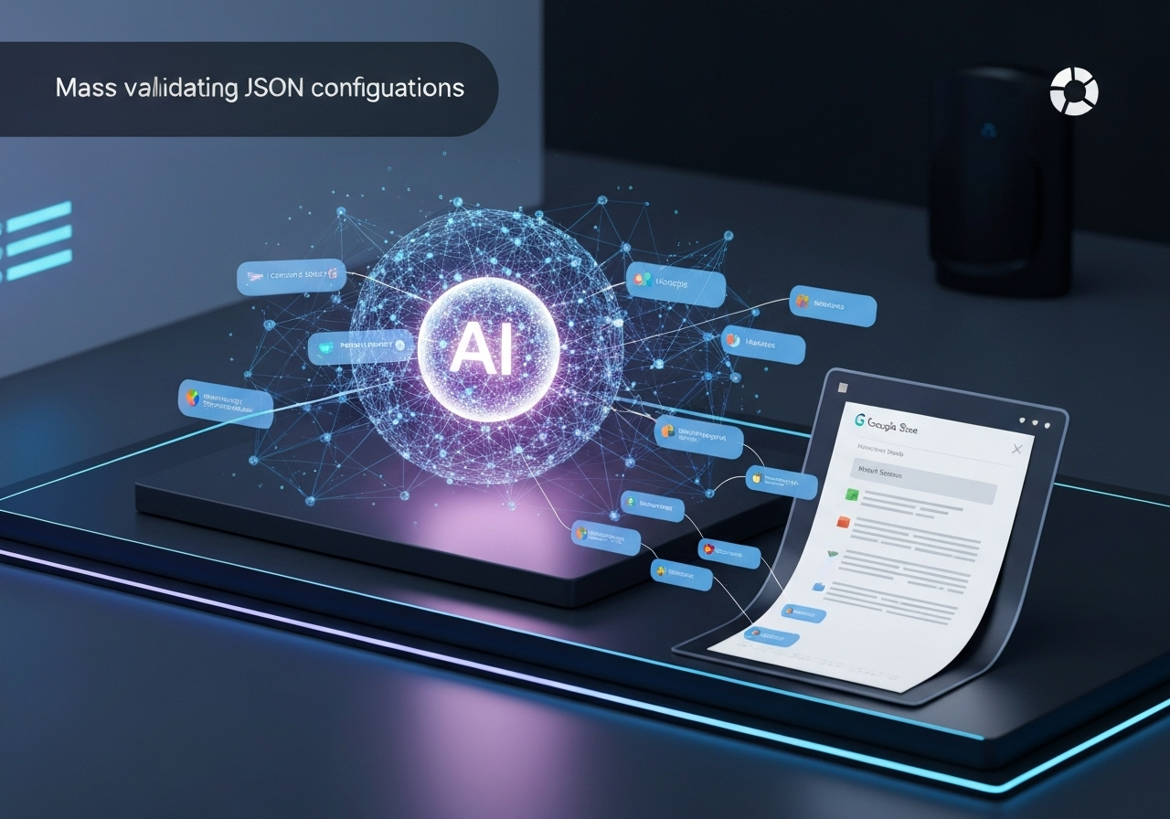 ИИ агент: Проверка JSON-файлов из Google Drive с AI-анализом и записью в Sheets