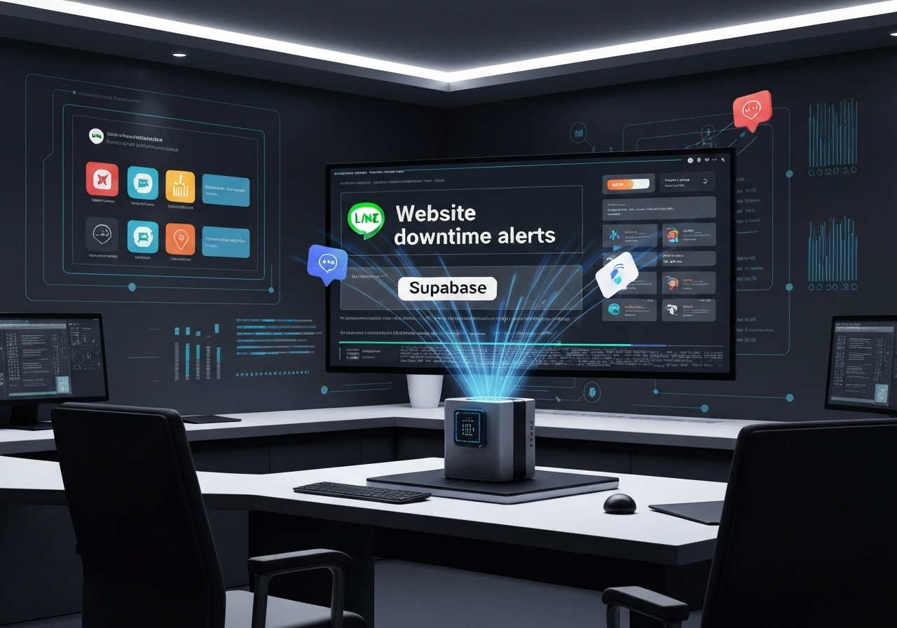 ИИ агент: Сигналы о падении сайтов в LINE и запись логов