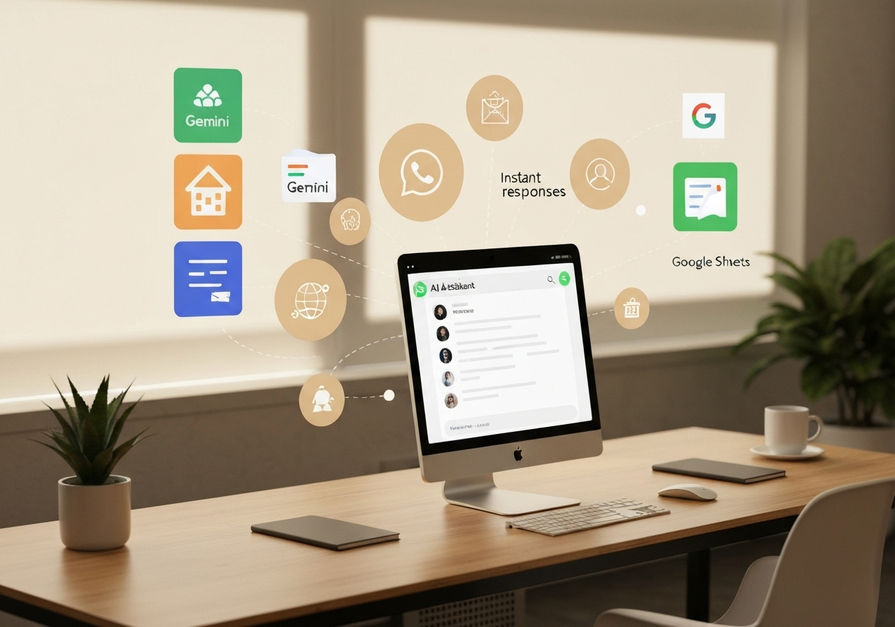 ИИ агент: Ответы и онлайн‑бронирования через WhatsApp