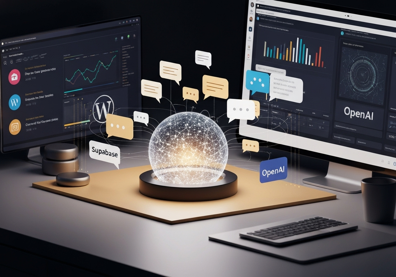 ИИ агент: Встроенный чат с поиском по контенту сайта и контекстными ответами