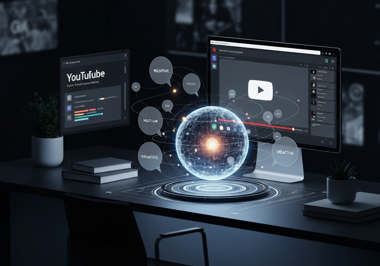 ИИ агент: Аналитика отзывов зрителей видео и формирование отчётов