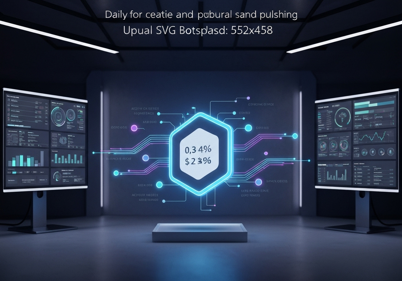 ИИ агент: Ежедневное обновление SVG-статистики профиля автора