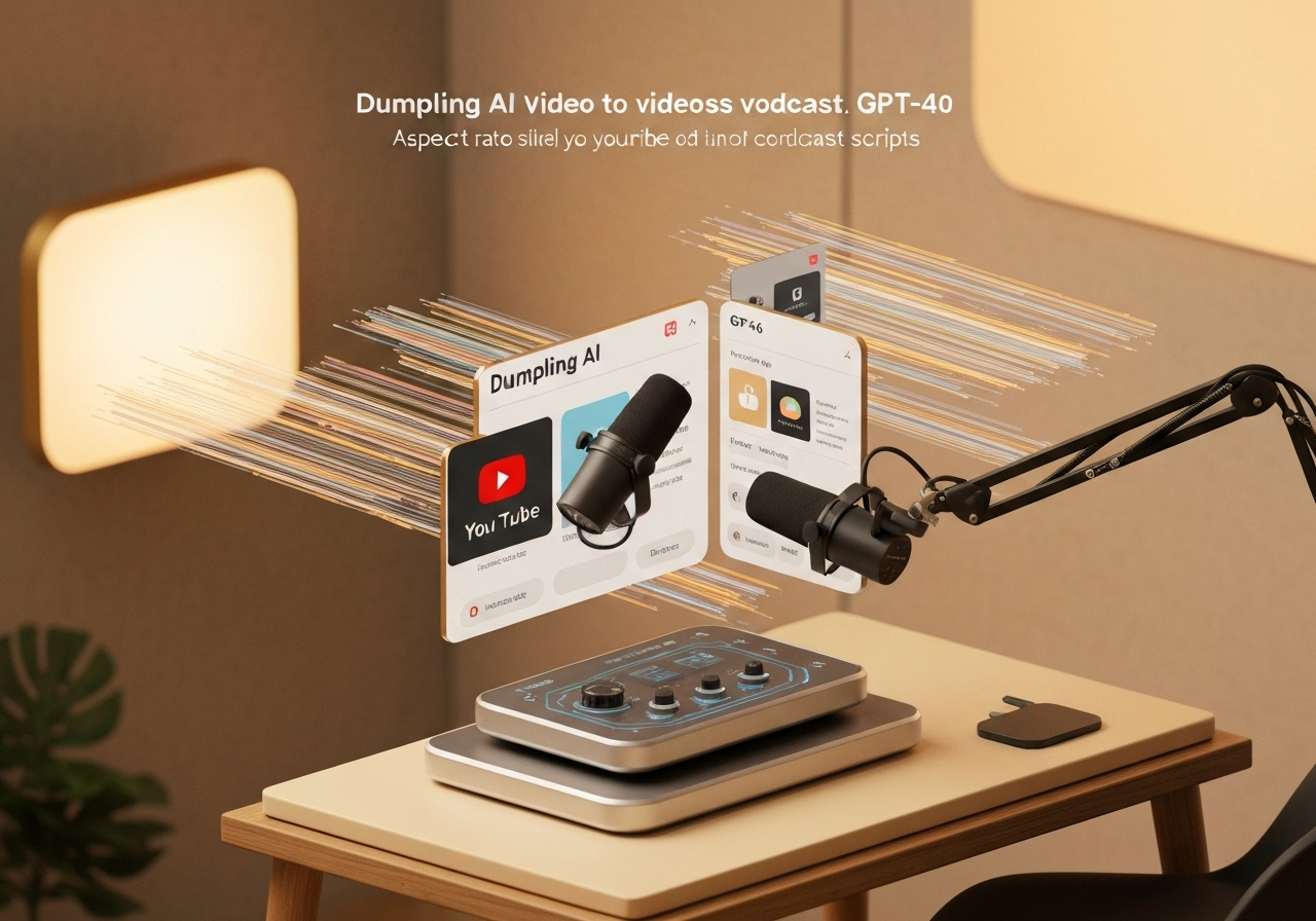 ИИ агент: Создание сценариев подкастов из YouTube видео