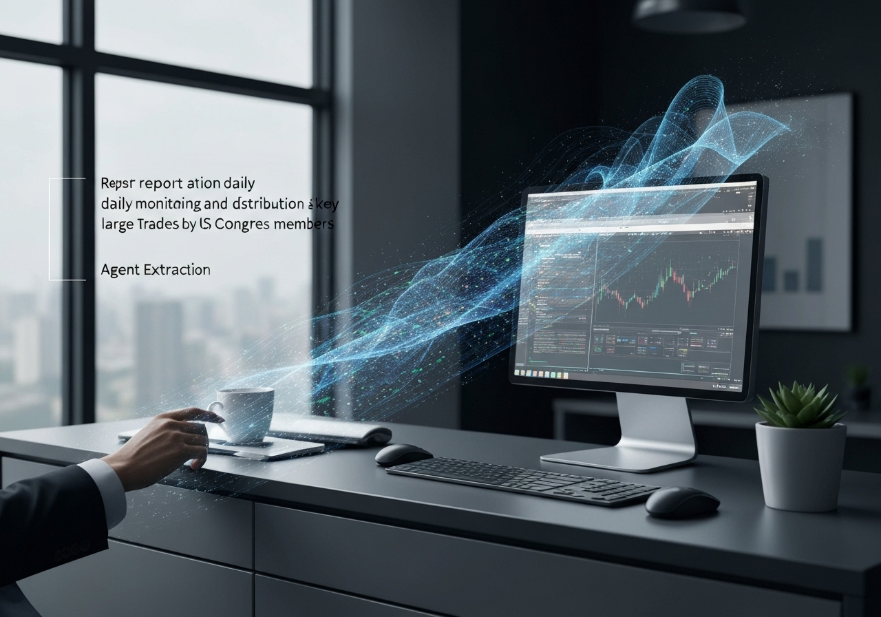 ИИ агент: Ежедневный отчет о крупных сделках членов Конгресса США