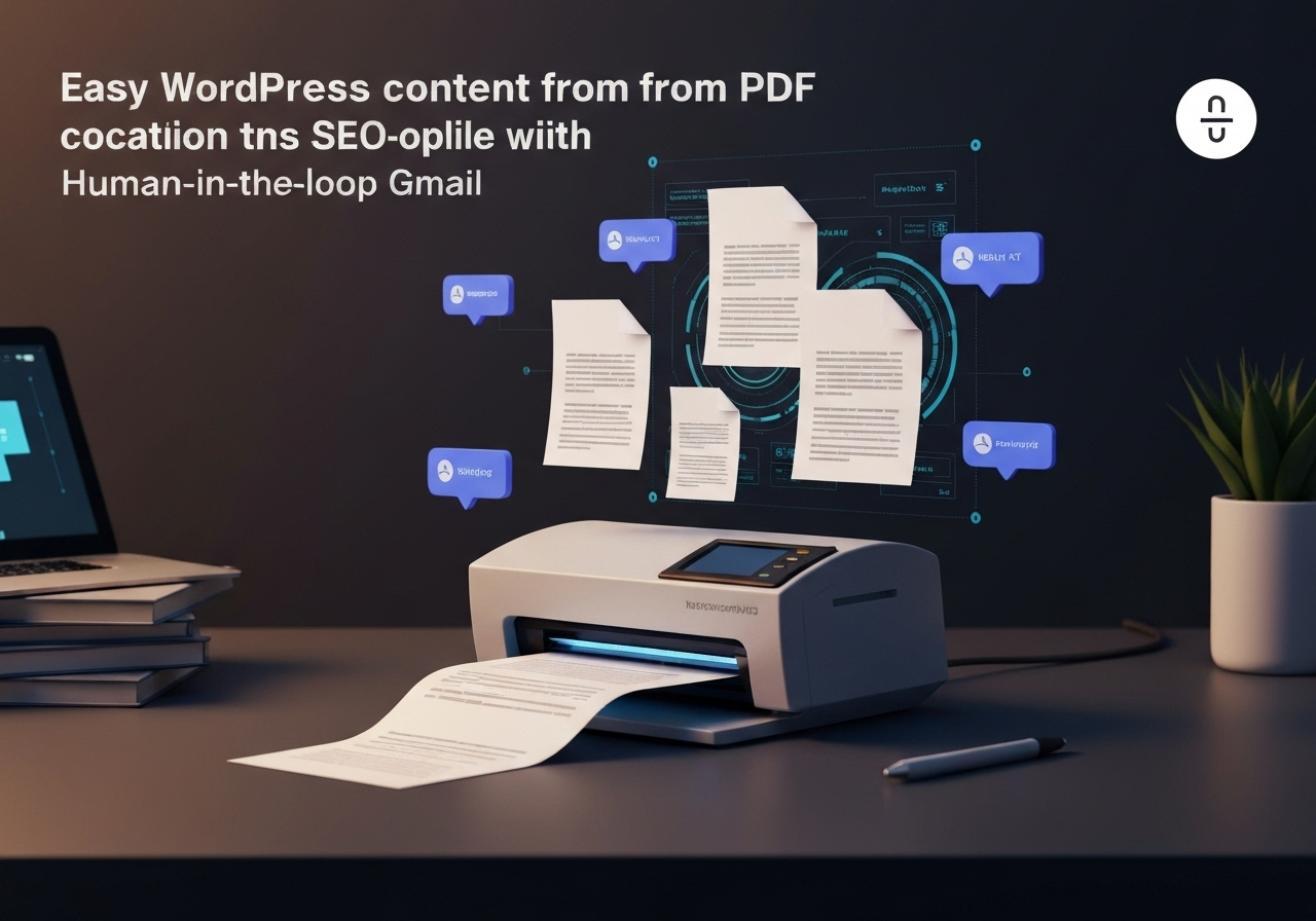 ИИ агент: Создание SEO-публикаций из документов с ручной проверкой и уведомлениями