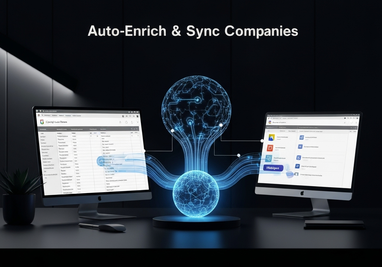 ИИ агент: Автоматическое обогащение и синхронизация компаний из Google Sheets в HubSpot
