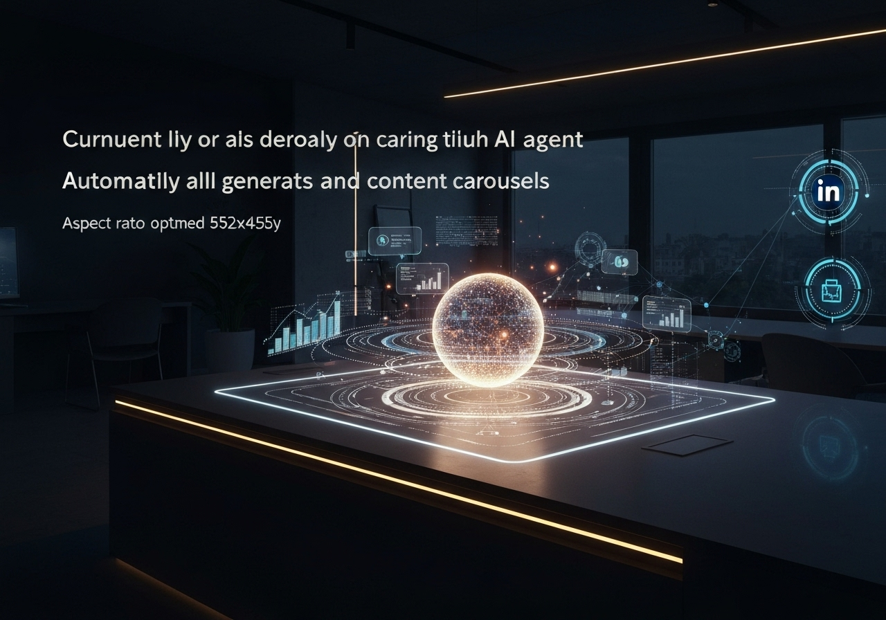 ИИ агент: Автоматическое создание и публикация каруселей в LinkedIn