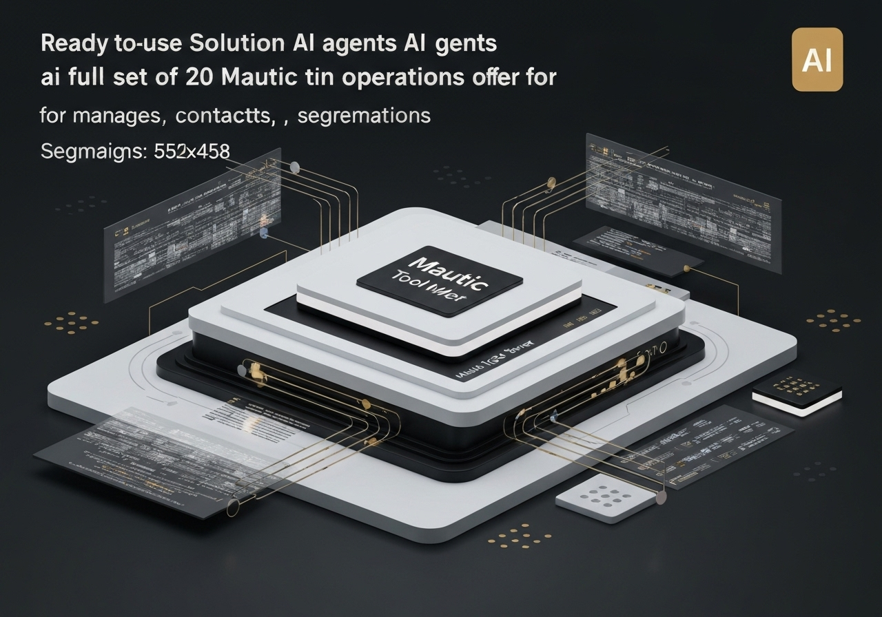 ИИ агент: Полный доступ к 20 операциям Mautic для CRM