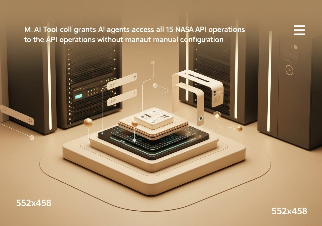 Доступ к 15 операциям API NASA для AI-агентов