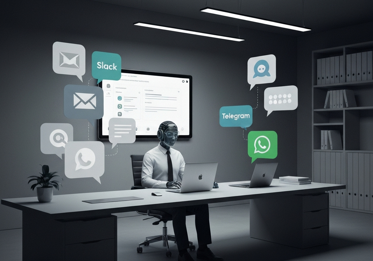 ИИ агент: Унифицированная поддержка клиентов в Email и мессенджерах