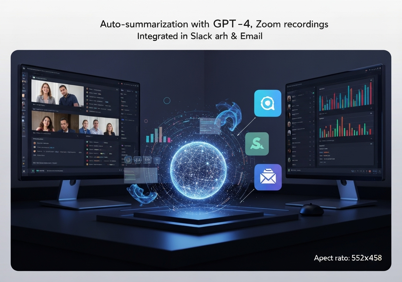 ИИ агент: Итоговые сводки по записям видеовстреч
