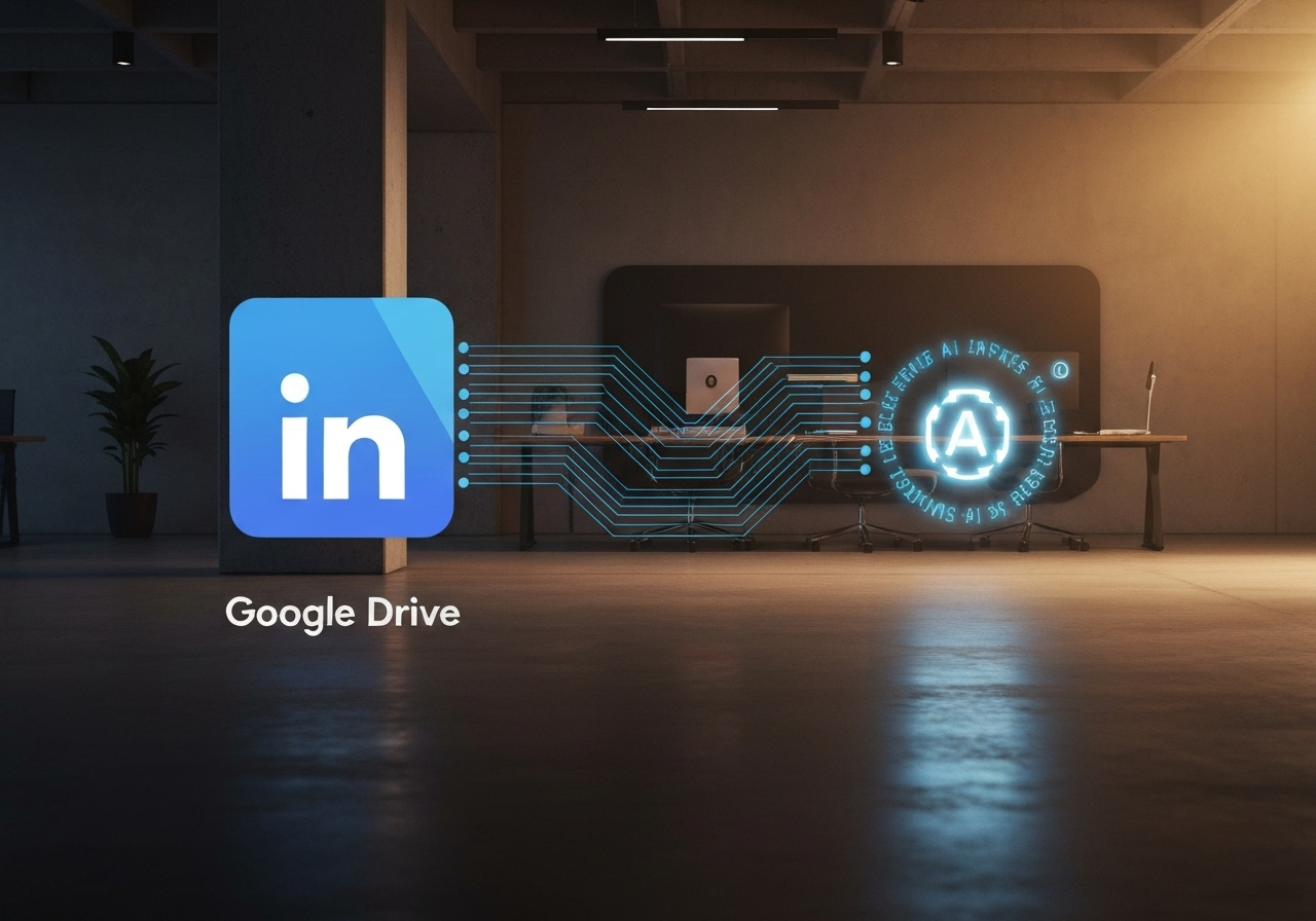 ИИ агент: Автоматическое создание LinkedIn постов из изображений Google Drive