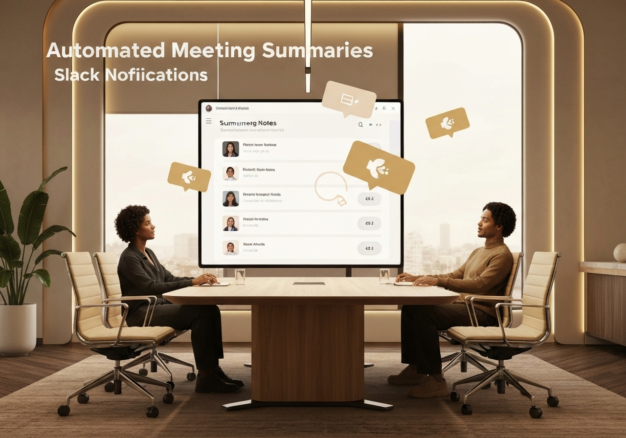 ИИ агент: Ежедневные сводки встреч и распределение задач в Slack