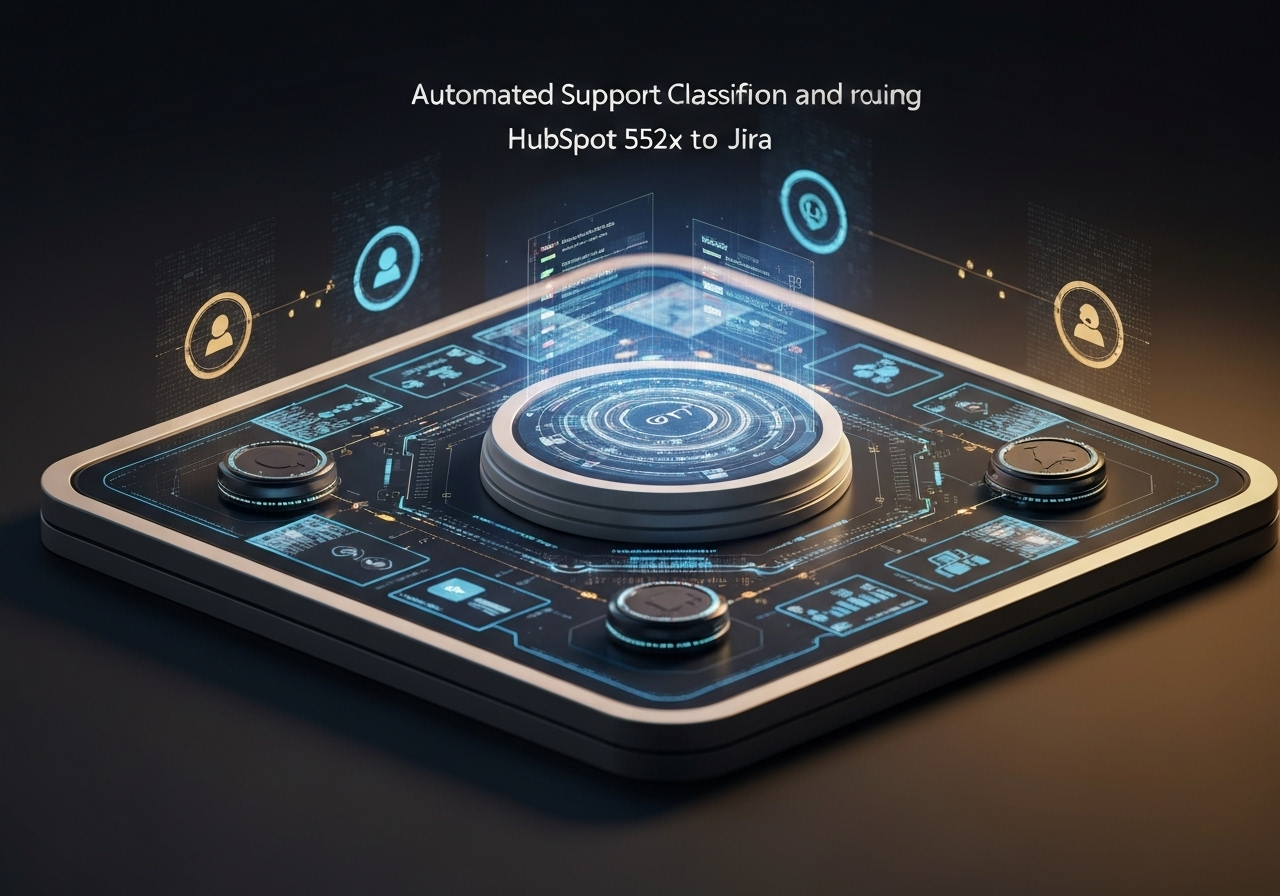 ИИ агент: Маршрутизация и приоритизация обращений HubSpot в Jira с GPT