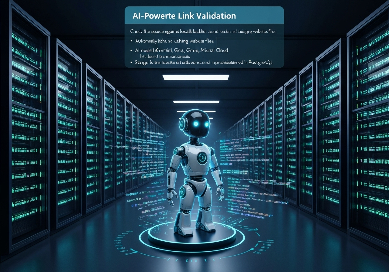 Фильтрация ссылок с проверкой robots.txt и блок‑листом