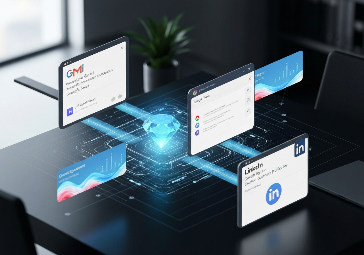 ИИ агент: Мгновенные ответы на почту и поиск контактов в LinkedIn