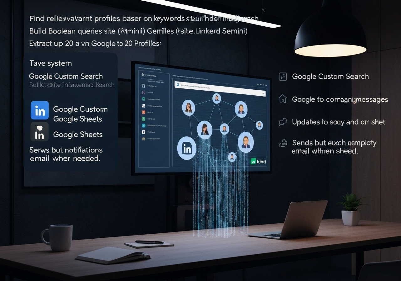 ИИ агент: Поиск лидов и персональная рассылка через Google Sheets