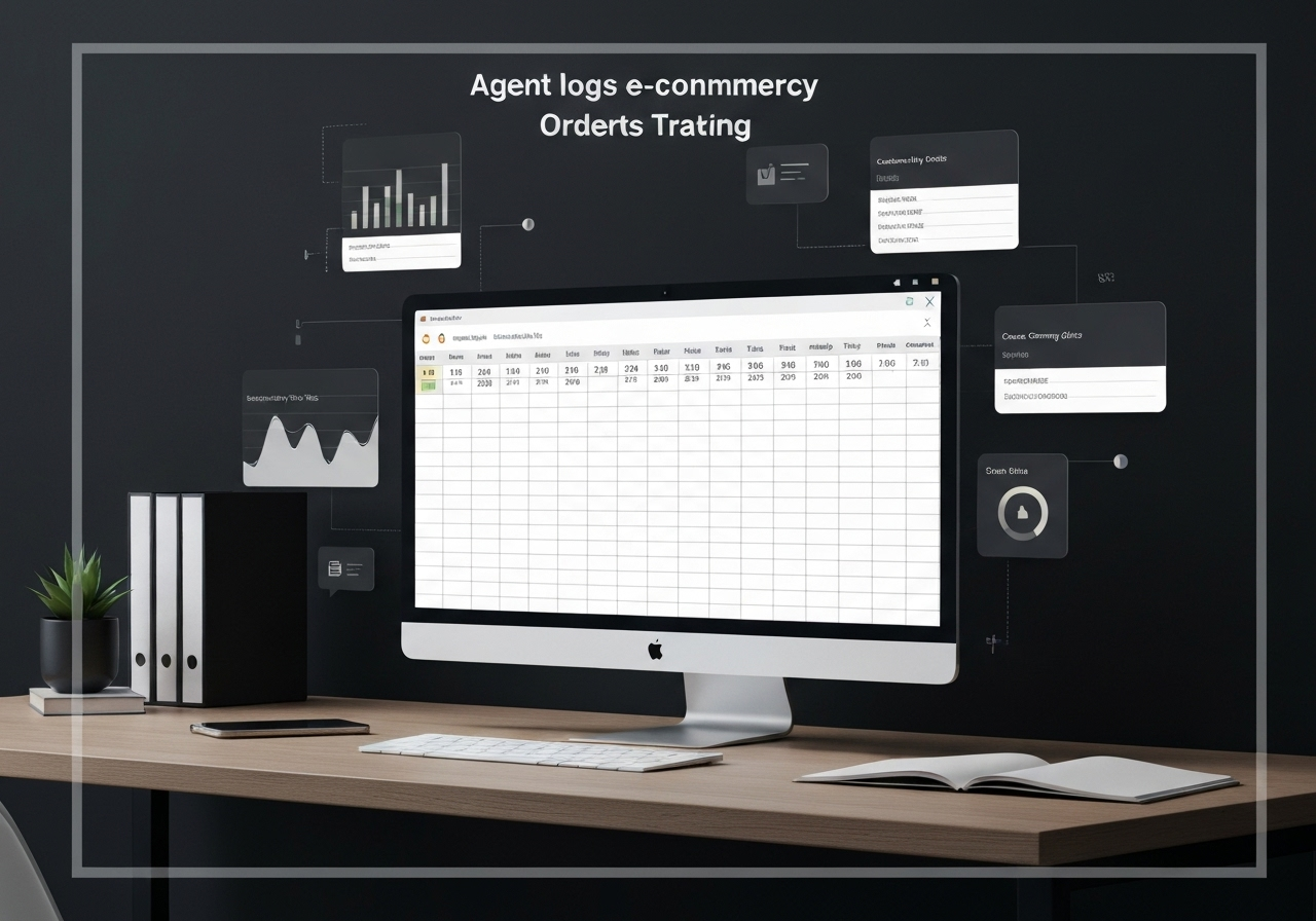 ИИ агент: Логирование e‑commerce заказов в Google Sheets с учётом месяца и статусов