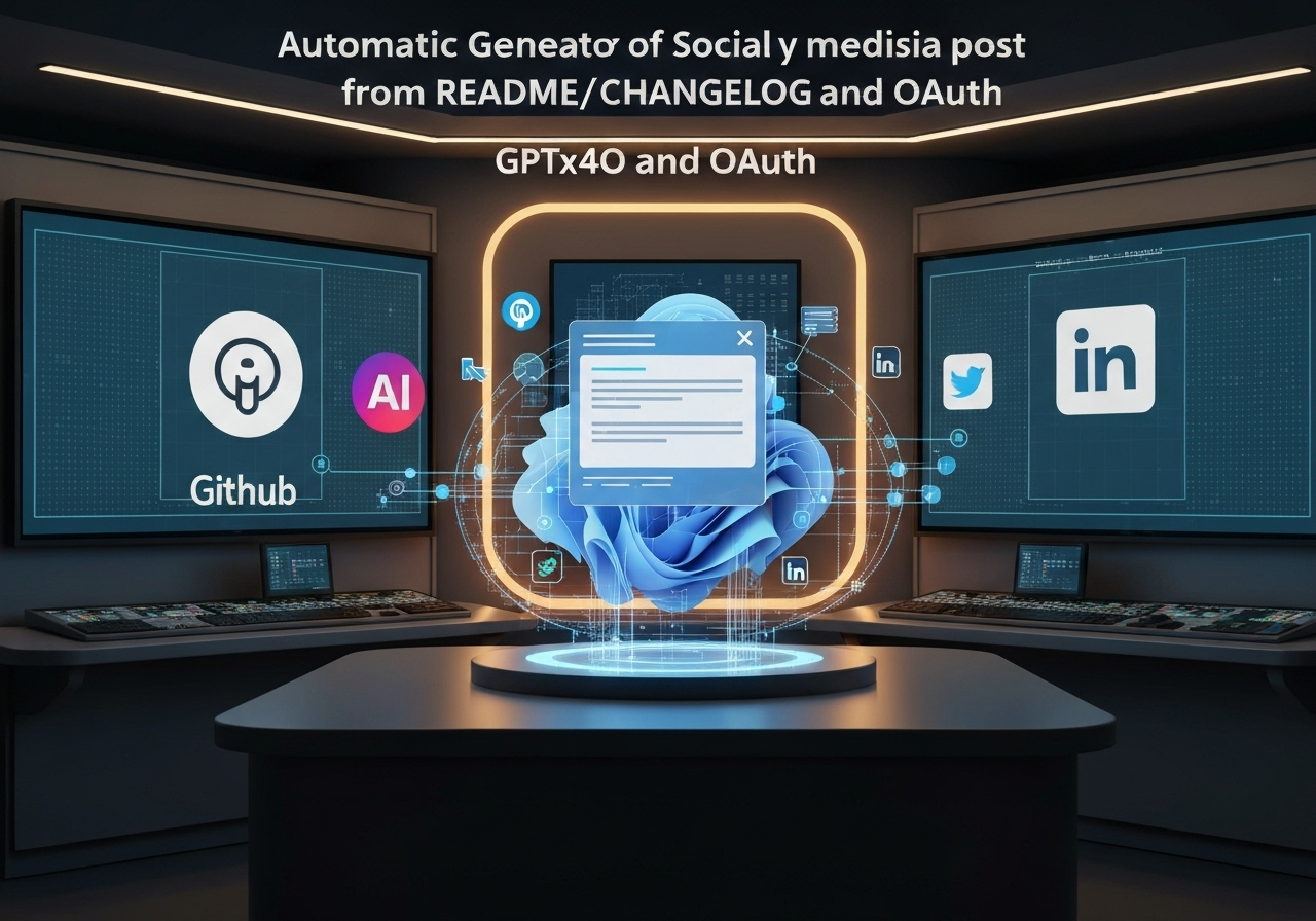 ИИ агент: Автоматическая генерация постов из обновлений GitHub для Twitter и LinkedIn