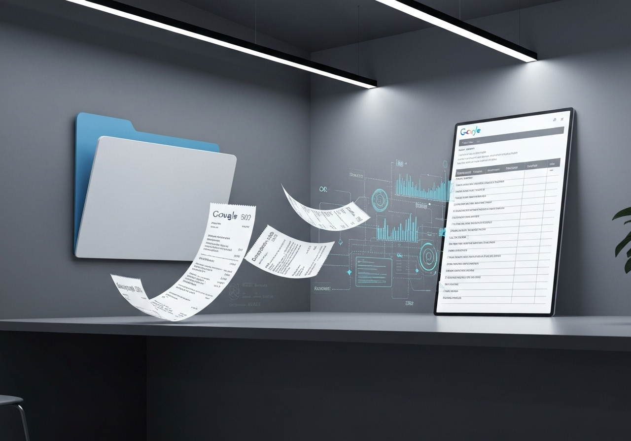 ИИ агент: Сканирование чеков и структурирование данных