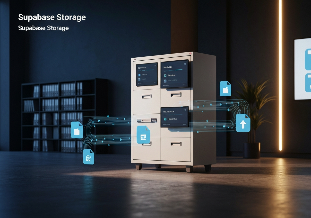 ИИ агент: Управление файлами в Supabase — загрузка, доступ и список