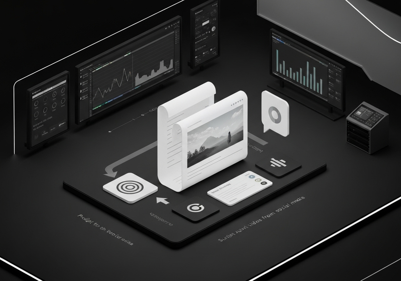 ИИ агент: Генерация коротких безликих видео для соцсетей