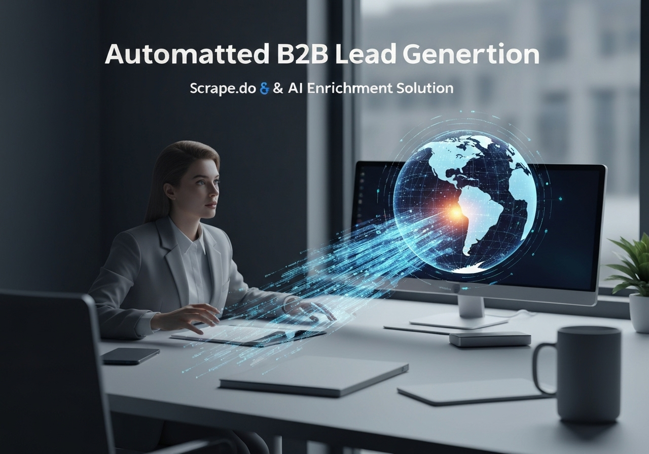 ИИ агент: Находит B2B-клиентов и обогащает контакты для продаж